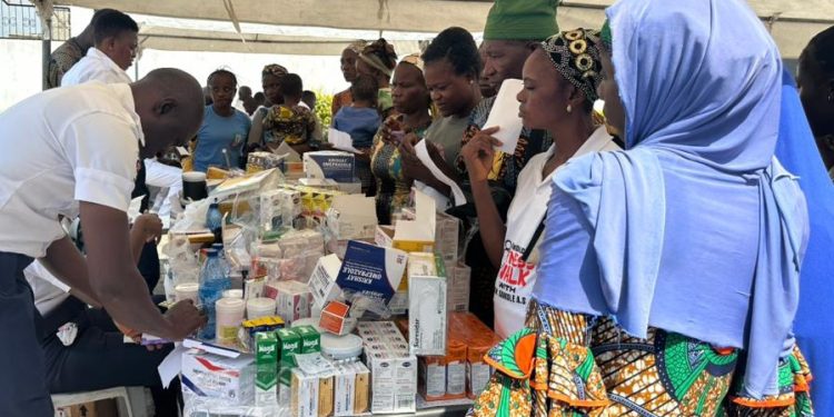 Navy extends medical rhapsody to 769 indigents in Badagry community