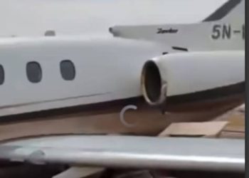 Private Jet Crash lands in Kano