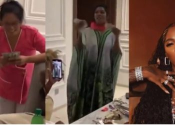 Singer Tiwa Savage gifts Dollar to every guest at her Christmas dinner