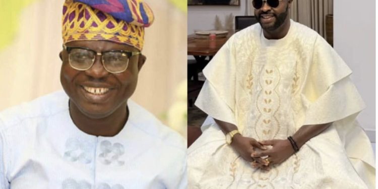 Veteran actor Mr Latin writes note to Femi Adebayo amid claims of mistreating his ex-wife and child