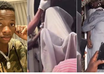 Destiny Boy’s remains arrive in Ayetoro, fans in shock (See photo)