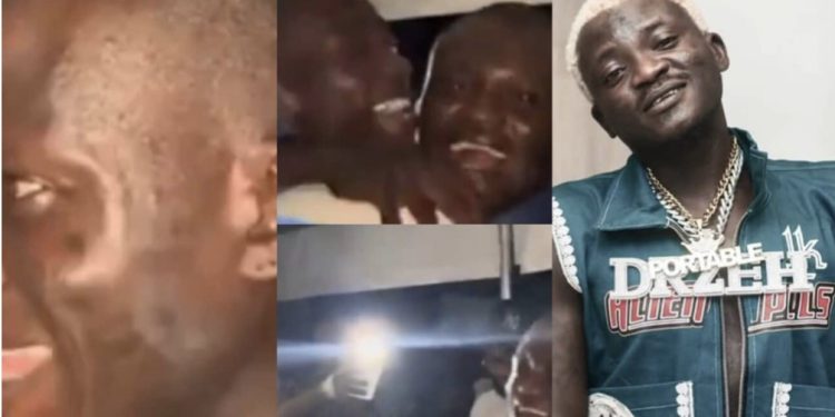 Portable debuts new haircut as he makes his first public appearance, following release from prison