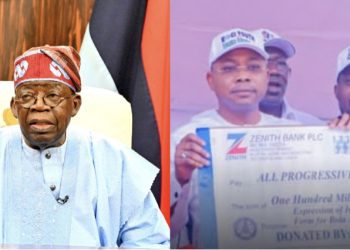 APC Youths Raise ₦100m to buy Re-election Nomination Form For Tinubu’s Second-Term Bid