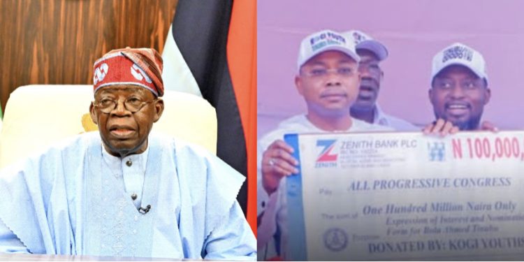 APC Youths Raise ₦100m to buy Re-election Nomination Form For Tinubu’s Second-Term Bid