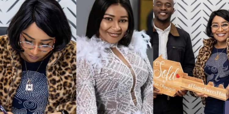 Actress Doris Simeon becomes a house owner in the US