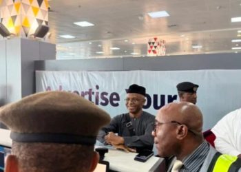 Security agents attempt to arrest ex-governor at Abuja airport