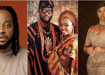 Big Brother Naija power couple, Teddy A and BamBam stir break up rumour
