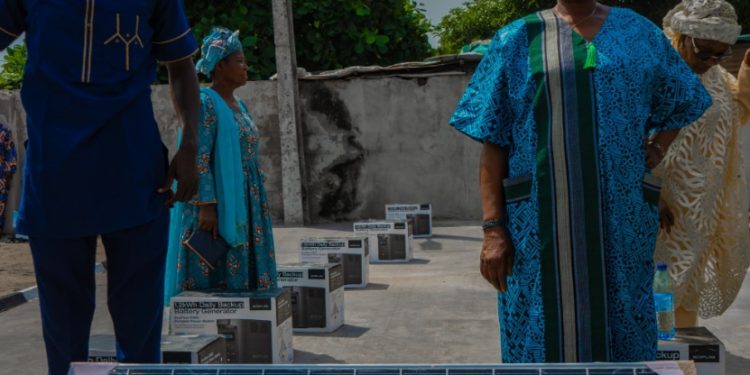 Rep Whingan rolls out solar inverters, panels to 100 households in Badagry