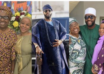 Actor Femi Adebayo shuns wife, Iyana Aduke, celebrates the women in his life on International Women’s Day