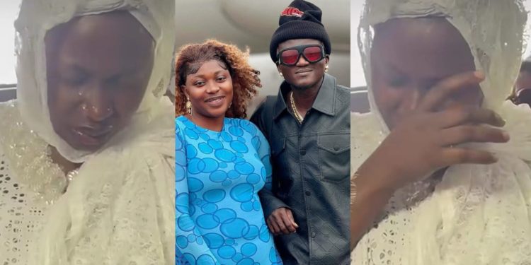 Actress and Portable’s babymama Ashabi breaks down in tears at colleague’s Ramadan lecture [Photo]