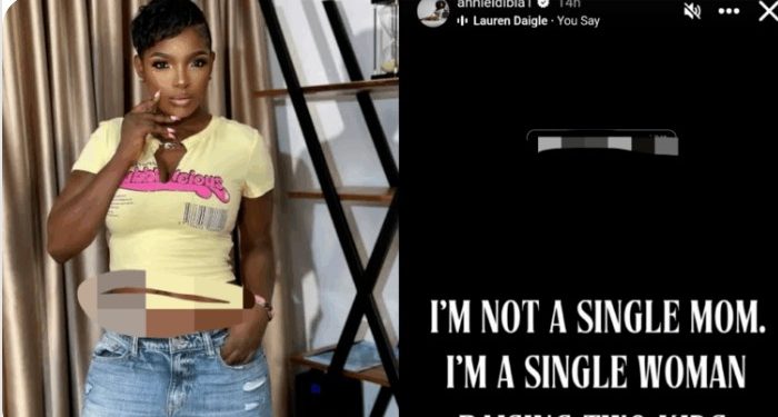 “I’m not a single mum, I’m …” 2Baba’s ex-wife Annie Idibia clarifies divorce