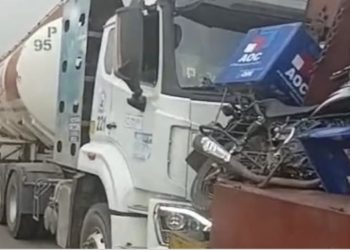 Tanker Crushes Dispatch Rider To Death In Lagos