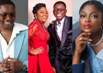 Top Nollywood actor breaks silence on alleged fallout with Funke Akindele