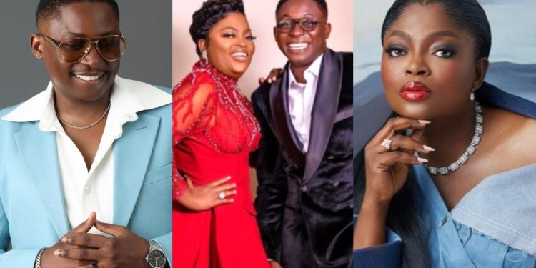 Top Nollywood actor breaks silence on alleged fallout with Funke Akindele