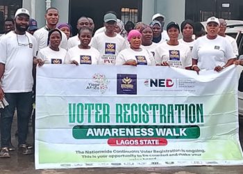 CSOs stage voter awareness walk in Alimosho LGA