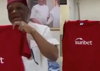 Reactions as former Nigerian governor unveils betting platform