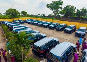 Governor Dapo Abiodun Gifts 40 Brand News Cars to Ogun Traditional Rulers [Photo]