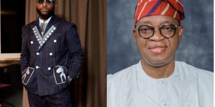 Davido ‘mad’ at former Osun State Governor, calls him unprintable name