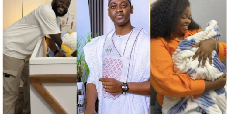 Actor Lateef Adedimeji reacts as man advises him to stop allowing people carry his triplets