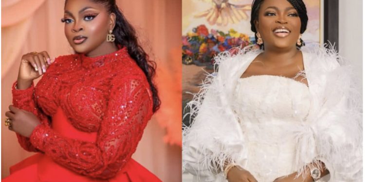 Actress Eniola Badmus challenges Funke Akindele to a boxing match