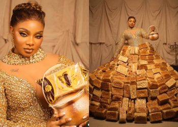 Guinness World Records recognises BBNaija Queen over her AMVCA outfit