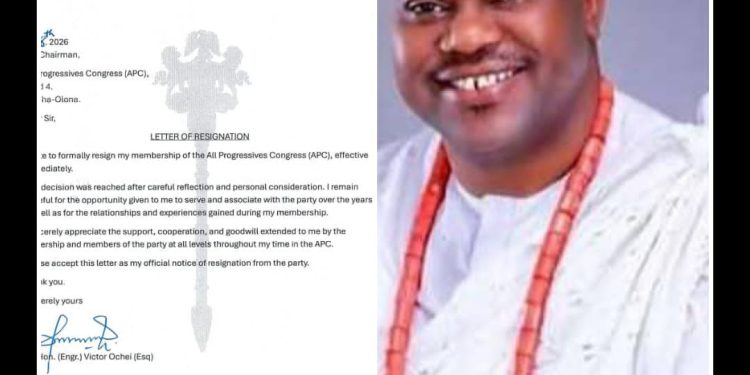Ex-Delta Speaker, Ochei resigns from APC