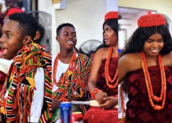 Tiktoker Peller officially pays Jarvis bride price in Benin