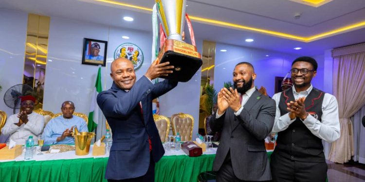 Mbah rewards Rangers Players, Management with plots of land, N150m