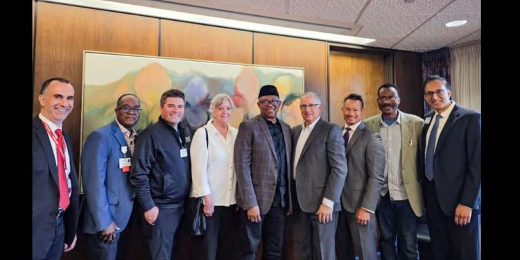 Obi Consults US Experts, Reaffirms Commitment to Nigeria’s Healthcare