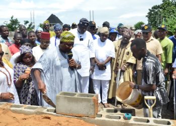 Ajose targets 3.5m Lagos votes as APC house project begins in Badagry
