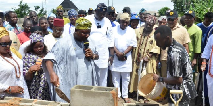 Ajose targets 3.5m Lagos votes as APC house project begins in Badagry