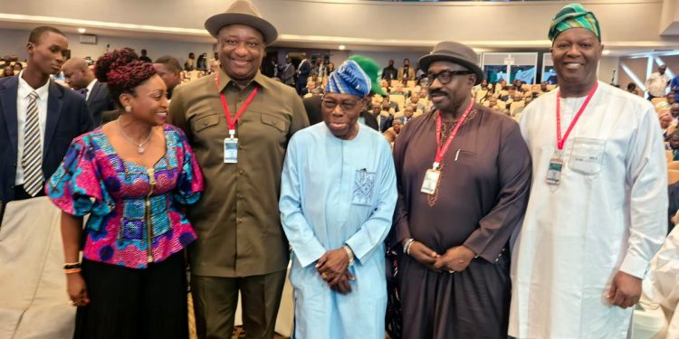 Keyamo Welcomes Obasanjo to African Air Transport Expo in Lomé