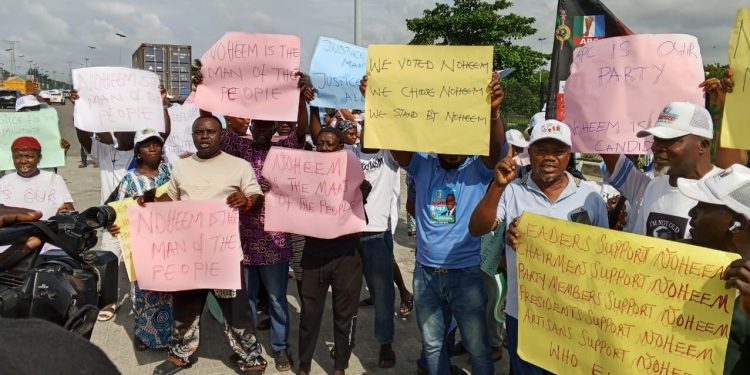 Eti-Osa APC stakeholders urge Tinubu, party leaders to uphold Noheem Adams’ mandate