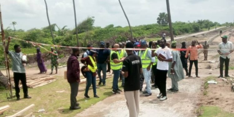 Lagos Assembly Committee on Tourism inspects ongoing project in Badagry
