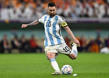 Messi sets new World Cup record as Argentina beat Jordan