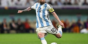 Messi sets new World Cup record as Argentina beat Jordan