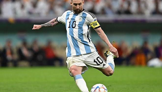 Messi sets new World Cup record as Argentina beat Jordan