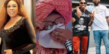 “How I wept when I saw Davido working with my son, Mayorkun” – Actress Toyin Adewale