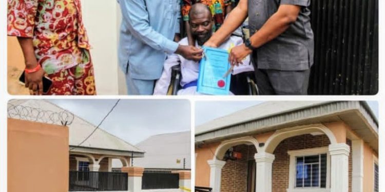 Gov Makinde gifts house, wheelchair to disabled man in Oyo