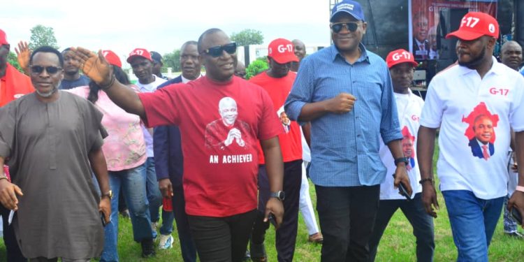 Mammoth Crowd Rallies for Mbah’s Re-election as G-17 Concludes LG Tour in Gand Style