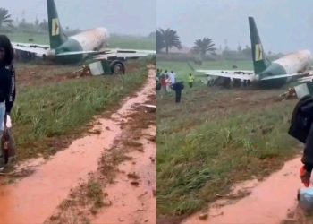 JUST-IN: Enugu Air crashes at Benin Airport