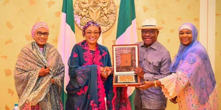 First Lady applauds Wike’s Abuja facelift