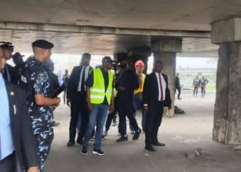 Sanwo-Olu Inspects Vandalised Festac Bridge, Orders Crackdown on Vandals