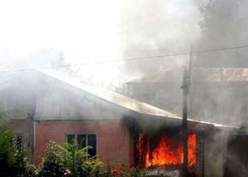 Fire Guts Hostel at St. Louis College, Jos