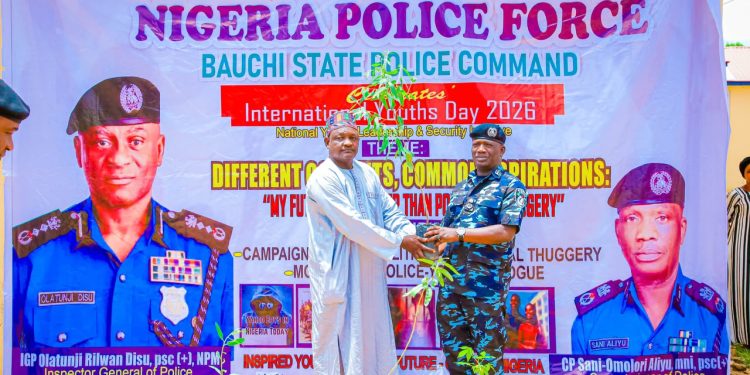 Bauchi Police Celebrates Youth Day With Peace Walk, Sports, Tree Planting