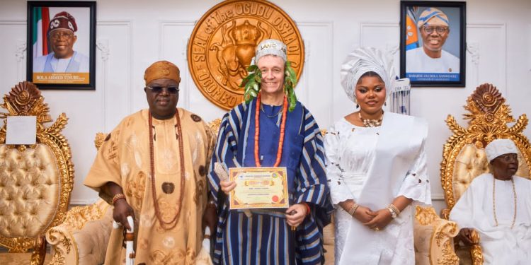 Charterhouse Lagos’ Founding Head John Todd honoured with chieftaincy title