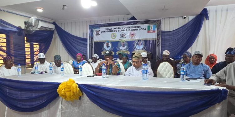 2027: Ojodu council chair, APC Lagos West Leaders meet, mobilise for party’s victory