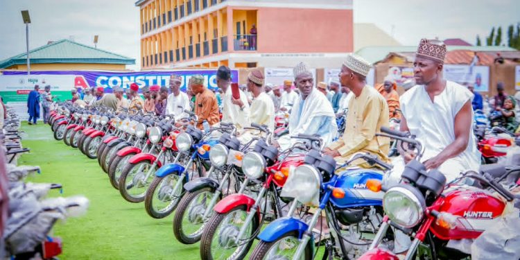 Abbas Empowers Zaria Teachers With Motorcycles