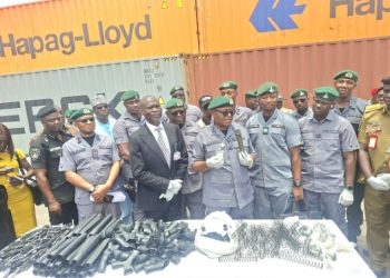 Customs seizes 204 rifles smuggled from Turkey to Nigeria