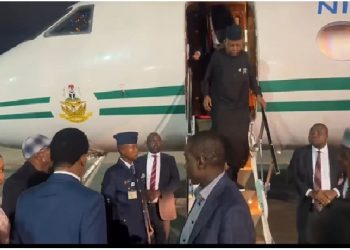 Shettima Returns After Leading Delegation At UNGA 81